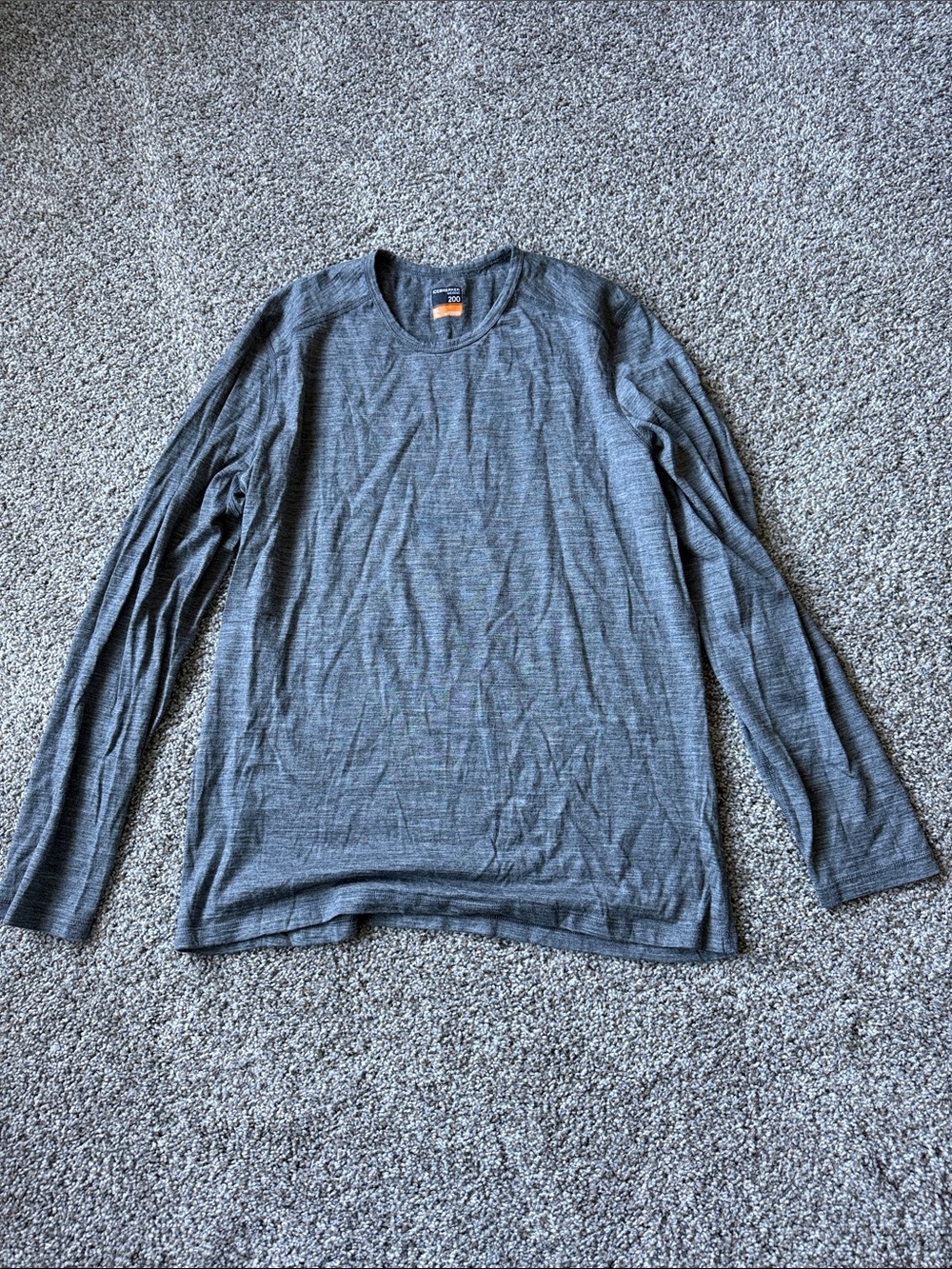 Icebreaker Women’s Long-Sleeve Crewneck Shirt - Gray